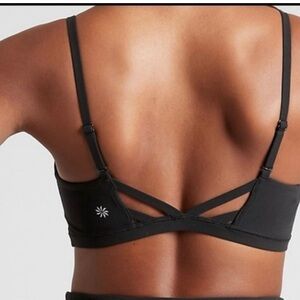Athleta Elation Bra - Black - Small A-C